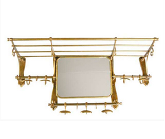 Вешалка, модель «COATRACK OLD FRENCH WITH MIRROR»