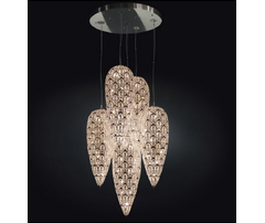 Люстра, модель «SOSPENSIONE LIGHTFALL ARABESQUE 5 LAMPADE CE»