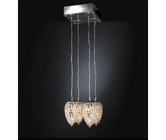 Люстра, модель «SOSPENSIONE LED SMALL LIGHTFALL ARABESQUE 4 LAMPADE CE»