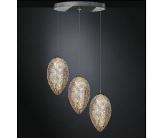 Люстра, модель «LAMPADARIO EGGS 75 GRAPPOLO 3 LAMPADE ARABESQUE CE»