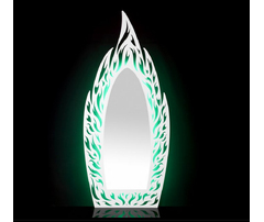 Зеркало, модель «SPECCHIO FLAME VERNICIATO ILLUMINATO »