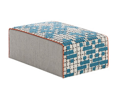 Пуф «BANDAS BIG POUF C TURQUOISE»