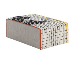 Пуф «BANDAS BIG POUF D WHITE»