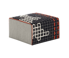 Пуф «BANDAS SMALL POUF D BLACK»