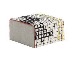 Пуф «BANDAS SMALL POUF D WHITE»