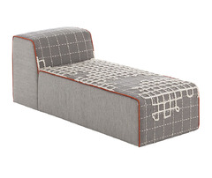 Шезлонг «BANDAS CHAISELONGUE A GREY»