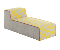 Шезлонг «BANDAS CHAISELONGUE B YELLOW»