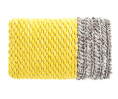 Подушка, модель «MANGAS PLAIT YELLOW»