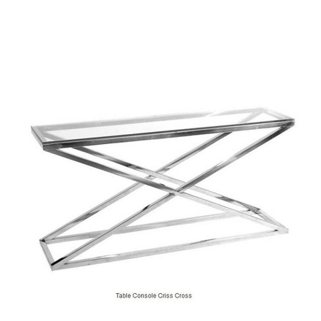 Консоль, модель «TABLE CONSOLE CRISS CROSS»