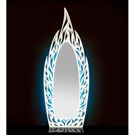 Зеркало, модель «SPECCHIO FLAME PLEXIGLASS BICOLORE SMALL»