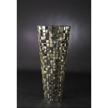 Ваза, модель «CONICAL VASE MADREPERLA-VETRO »