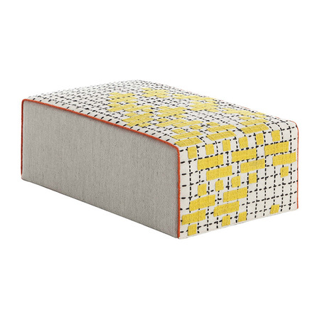 Пуф «BANDAS BIG POUF C YELLOW»