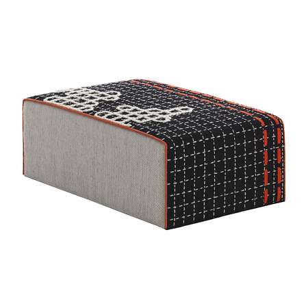 Пуф «BANDAS BIG POUF D BLACK»