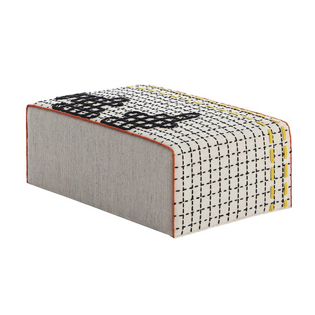 Пуф «BANDAS BIG POUF D WHITE»