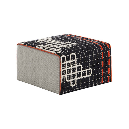 Пуф «BANDAS SMALL POUF D BLACK»