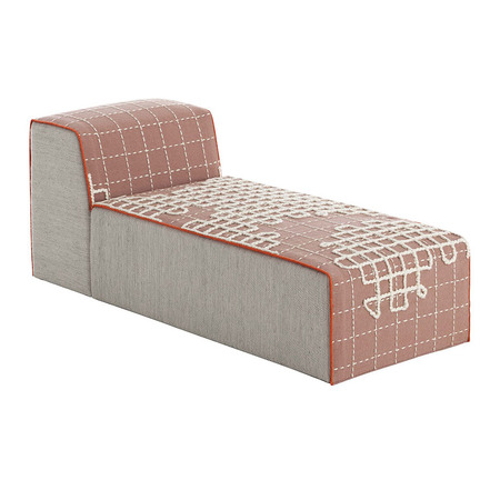 Шезлонг «BANDAS CHAISELONGUE A PINK»