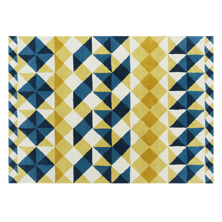 Ковер, модель «HAND TUFTED MOSAIEK YELLOW»