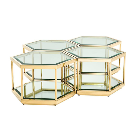 Журнальный столик «COFFEE TABLE SAX SET OF 4»