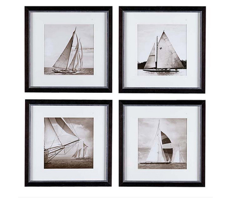 Постер, Декоративная панель, модель «PRINTS EC081 MICHAEL KAHN BOAT S/4»