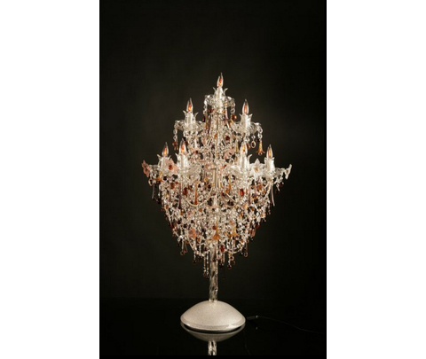 Подсвечник, модель «CANDELIERE ROI SOLEIL VETRO MURANO 10 CANDELE»