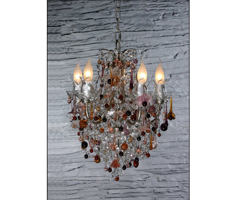 Люстра, модель «LAMPADARIO ROI SOLEIL VETRO MURANO»