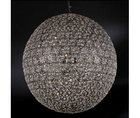 Люстра, модель «LAMPADA SOSPENSIONE SFERA CE OTTONE CROMATO»