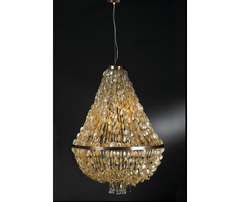 Люстра, модель «LAMPADARIO VALZER CONCHIGLIA»