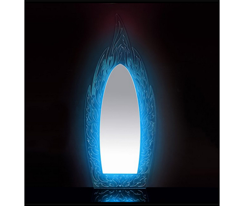 Зеркало, модель «SPECCHIO FLAME PLEXIGLASS ILLUMINATO BIG»