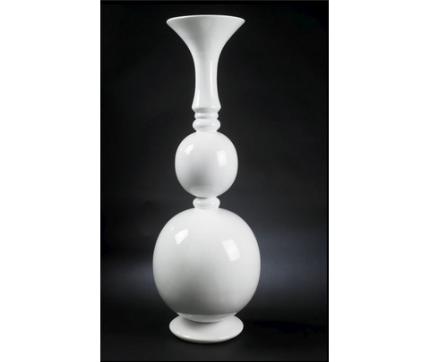 Ваза, модель «VASO DOUBLE SPHERE RESINA LACCATA»