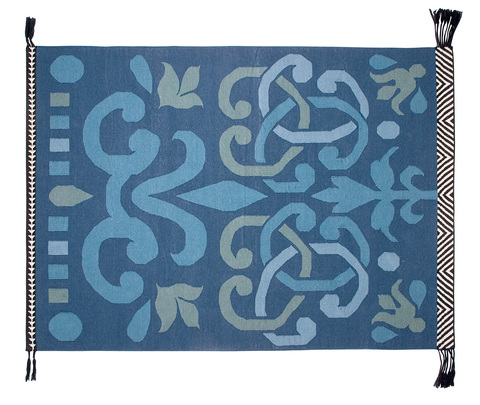 Ковер, модель «ARABESCO GREEN KILIM»