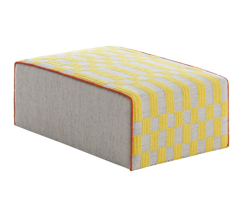 Пуф «BANDAS BIG POUF B YELLOW»