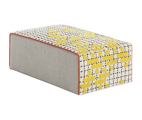 Пуф «BANDAS BIG POUF C YELLOW»