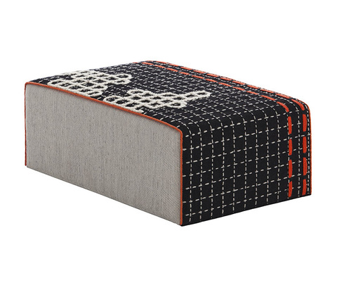 Пуф «BANDAS BIG POUF D BLACK»