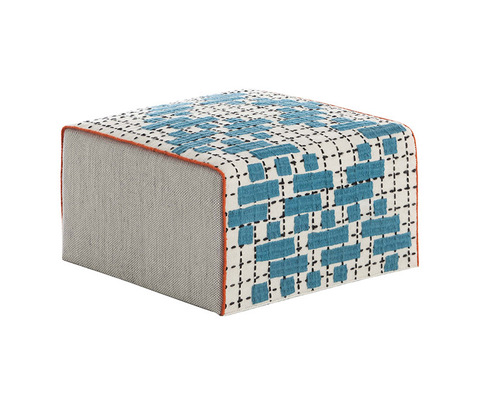 Пуф «BANDAS SMALL POUF C TURQUOISE»