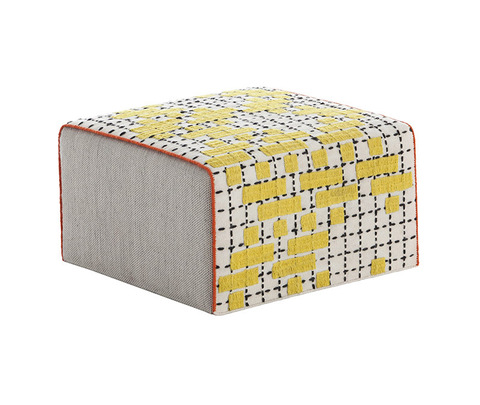 Пуф «BANDAS SMALL POUF C YELLOW»