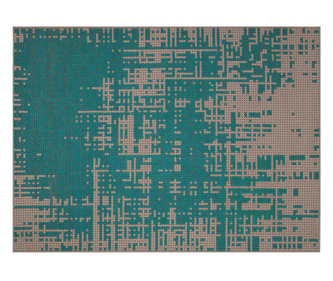 Ковер, модель «CANEVAS ABSTRACT GREEN»