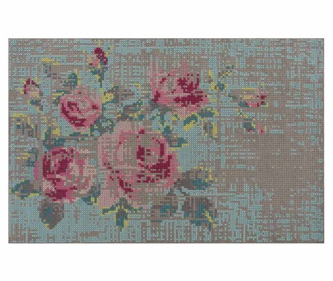 Ковер, модель «CANEVAS FLOWERS COLOUR»