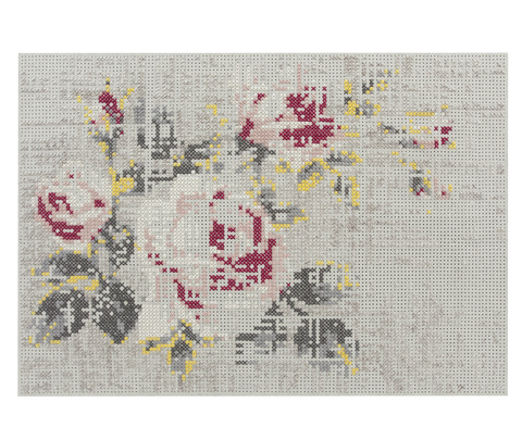 Ковер, модель «CANEVAS FLOWERS NATURAL»