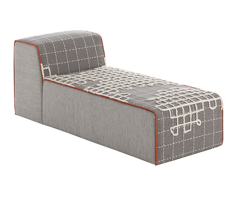 Шезлонг «BANDAS CHAISELONGUE A GREY»