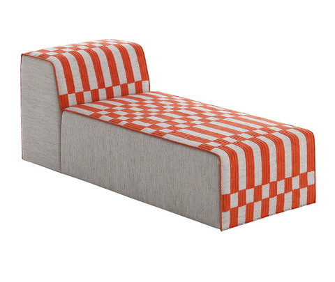 Шезлонг «BANDAS CHAISELONGUE B ORANGE»