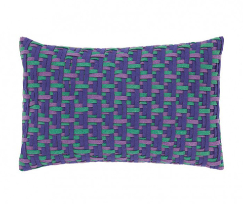 Подушка, модель «DETROIT BLUE PLAITED»
