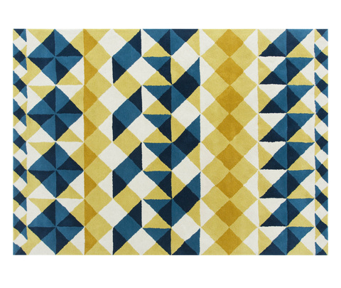 Ковер, модель «HAND TUFTED MOSAIEK YELLOW»