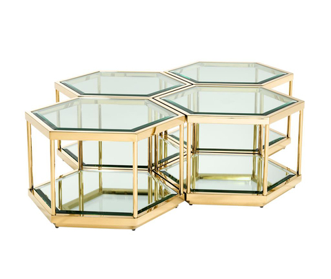 Журнальный столик «COFFEE TABLE SAX SET OF 4»