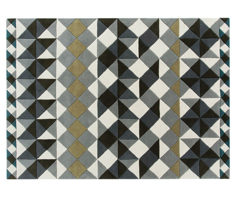 Ковер, модель «HAND TUFTED MOSAIEK GREY»