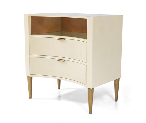 Тумба прикроватная, модель «PERCY BEDSIDE - OPEN SHELVED»