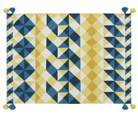 Ковер, модель «MOSAIEK YELLOW KILIM»