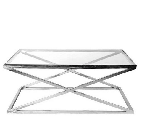 Стол журнальный, модель «TABLE COFFEE CRISS CROSS»