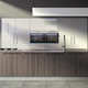 Cucine-lineari-con-maniglie-ad-incasso-rovere