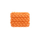 KNITTED STOOL ORANGE 2